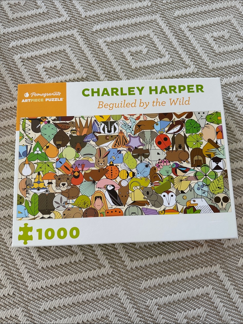 Pomegranate- Beguiled By The Wild by Charley Harper 1000 Piece Puzzle